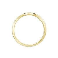 Thumbnail for LADIES BRIDAL RING 1/3 CT ROUND DIAMOND 10K YELLOW GOLD