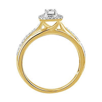 Thumbnail for LADIES RING 1/5 CT ROUND DIAMOND 10K YELLOW GOLD 