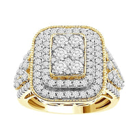 Thumbnail for LADIES RING 1 1/2 CT ROUND DIAMOND 10K YELLOW GOLD