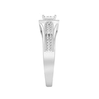 Thumbnail for LADIES RING 1/4 CT ROUND/PRINCESS DIAMOND 10K WHITE GOLD
