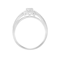 Thumbnail for LADIES RING 1/4 CT ROUND/PRINCESS DIAMOND 10K WHITE GOLD