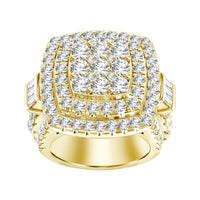 Thumbnail for LADIES RING 5 CT ROUND DIAMOND 10K YELLOW GOLD