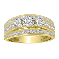 Thumbnail for LADIES RING 3/4 CT ROUND 14K YELLOW GOLD