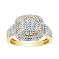 Thumbnail for LADIES RING 1/3 CT ROUND 10K YELLOW GOLD
