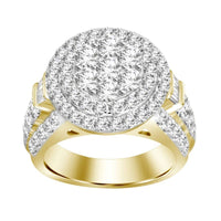 Thumbnail for LADIES RING 5 CT ROUND DIAMOND 10K YELLOW GOLD