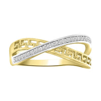Thumbnail for LADIES RING 1/4 CT ROUND DIAMOND 10K YELLOW GOLD