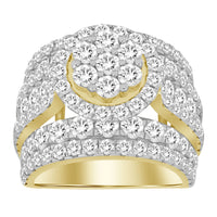 Thumbnail for LADIES RING 5 CT ROUND DIAMOND 10K YELLOW GOLD