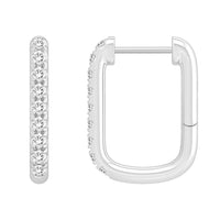 Thumbnail for LADIES EARRING 1/4 CT ROUND DIAMOND 10K WHITE GOLD