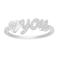 Thumbnail for LADIES RING 1/6 CT ROUND DIAMOND 10K WHITE GOLD