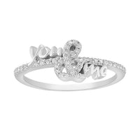 Thumbnail for LADIES RING 1/6 CT ROUND DIAMOND 10K WHITE GOLD