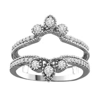 Thumbnail for LADIES RING 1/3 CT ROUND DIAMOND 14K WHITE GOLD