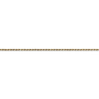 Thumbnail for 14k 1.15mm Diamond-cut Machine-made Rope Chain