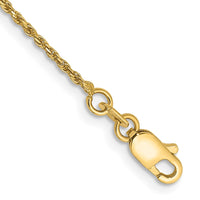 Thumbnail for 14k 1.15mm Diamond-cut Machine-made Rope Chain