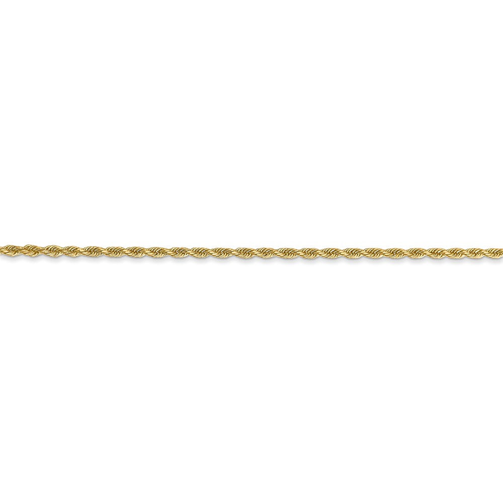 14k 1.50mm Diamond-cut Rope Chain