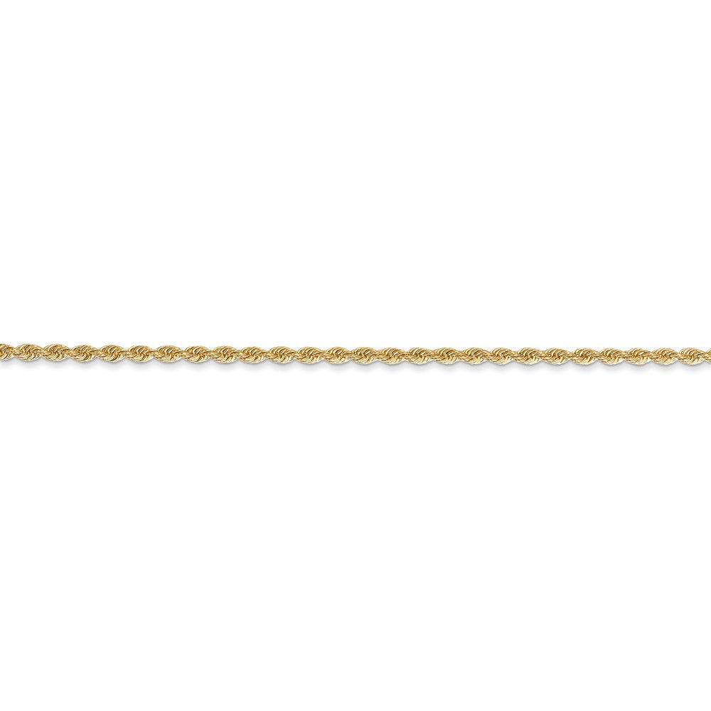 14k 1.50mm Regular Rope Chain