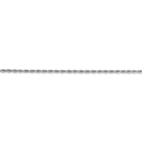 Thumbnail for 14k White Gold 1.5mm Diamond-cut Rope Chain