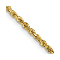 Thumbnail for 14k 1.75mm Diamond-cut Rope Chain