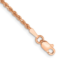 Thumbnail for 14k Rose Gold 1.75mm D/C Rope Chain