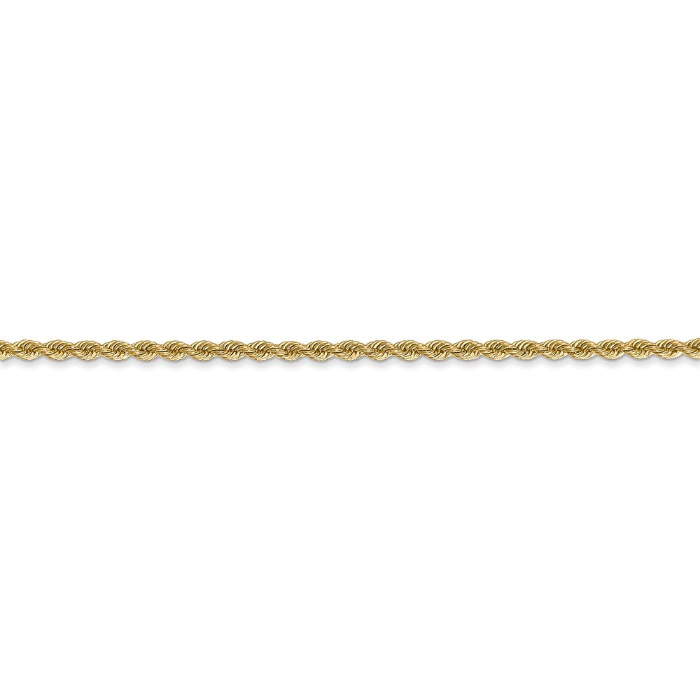 14k 2mm Regular Rope Chain