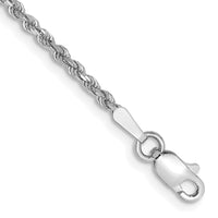 Thumbnail for 14k White Gold 1.75mm Diamond-cut Rope