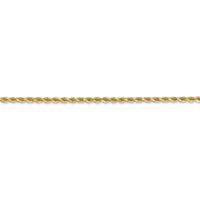 Thumbnail for 14k 2mm Diamond-cut Rope Chain