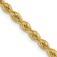 Thumbnail for 14K 2.75mm Regular Rope Chain