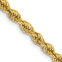 Thumbnail for 14k 3mm Regular Rope Chain