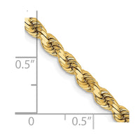 Thumbnail for 14K 3.75mm D/C Rope with Lobster Clasp Chain