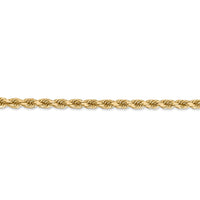 Thumbnail for 14k 4mm D/C Rope with Lobster Clasp Chain