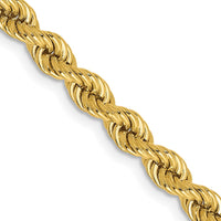 Thumbnail for 14k 4mm Regular Rope Chain