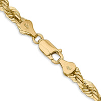 Thumbnail for 14k 5.5mm D/C Rope with Lobster Clasp Chain