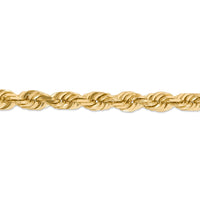 Thumbnail for 14K 10mm  D/C Rope with Fancy Lobster Clasp Chain