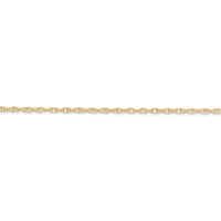 Thumbnail for 14K 1.35mm Carded Cable Rope Chain