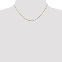 Thumbnail for 14k 1mm Carded Singapore Chain