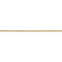 Thumbnail for 14K 1.55mm Carded Cable Rope Chain