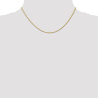 Thumbnail for 14K 1.55mm Carded Cable Rope Chain
