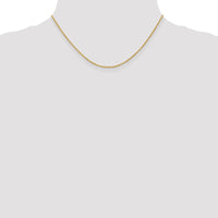 Thumbnail for 18K Leslie's 1.3mm Baby Rope Chain