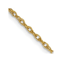 Thumbnail for 18K Leslie's 1.3mm Baby Rope Chain