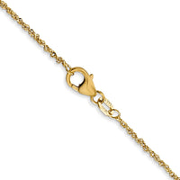 Thumbnail for 18K Leslie's 1.1mm Singapore Chain