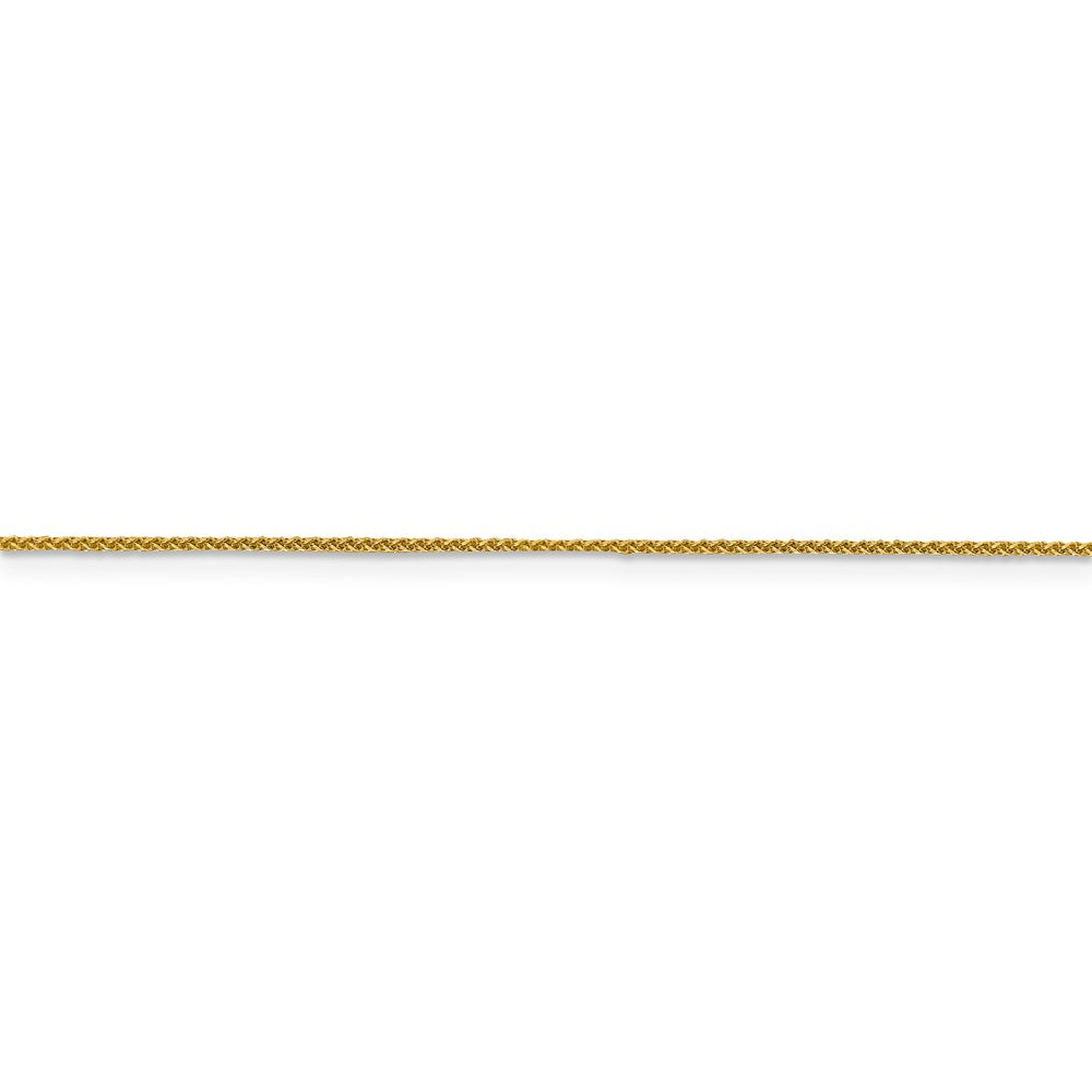 18K Leslie's 1mm D/C Spiga Chain