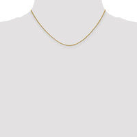 Thumbnail for 18K Leslie's 1mm D/C Spiga Chain