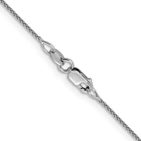 Thumbnail for 18K Leslie's WG 1mm D/C Spiga Chain