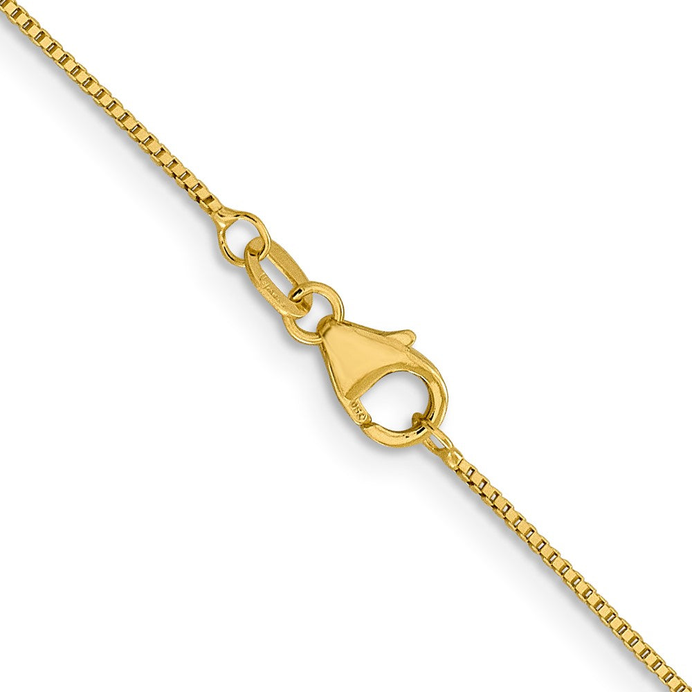 18K Leslie's .7mm Box Chain