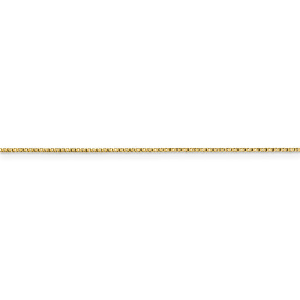 18K Leslie's .9mm Box Chain