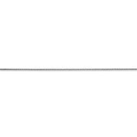 Thumbnail for 18K Leslie's WG .5mm Box Chain