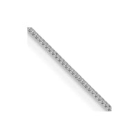 Thumbnail for 18K Leslie's WG .5mm Box Chain