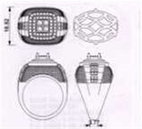 Thumbnail for 0.25CT RD DIAMONDS SET IN 10KT WHITE GOLD LADIES BRIDAL RING