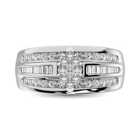 Thumbnail for 10K White Gold 1 Ct.Tw. Diamond Engagement Ring