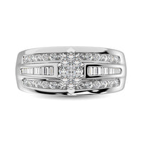 Thumbnail for 10K White Gold 1/2 Ct.Tw. Diamond Engagement Invisible Ring