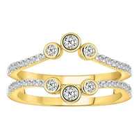 Thumbnail for LADIES ENHANCER WRAPS 1/2 CT ROUND DIAMOND 14K YELLOW GOLD